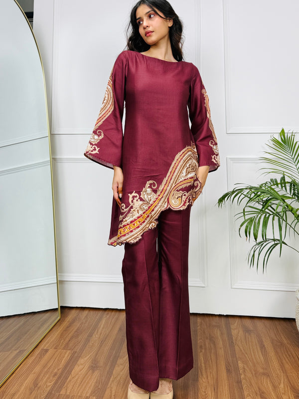 Paisley Rouge Co-ord Set