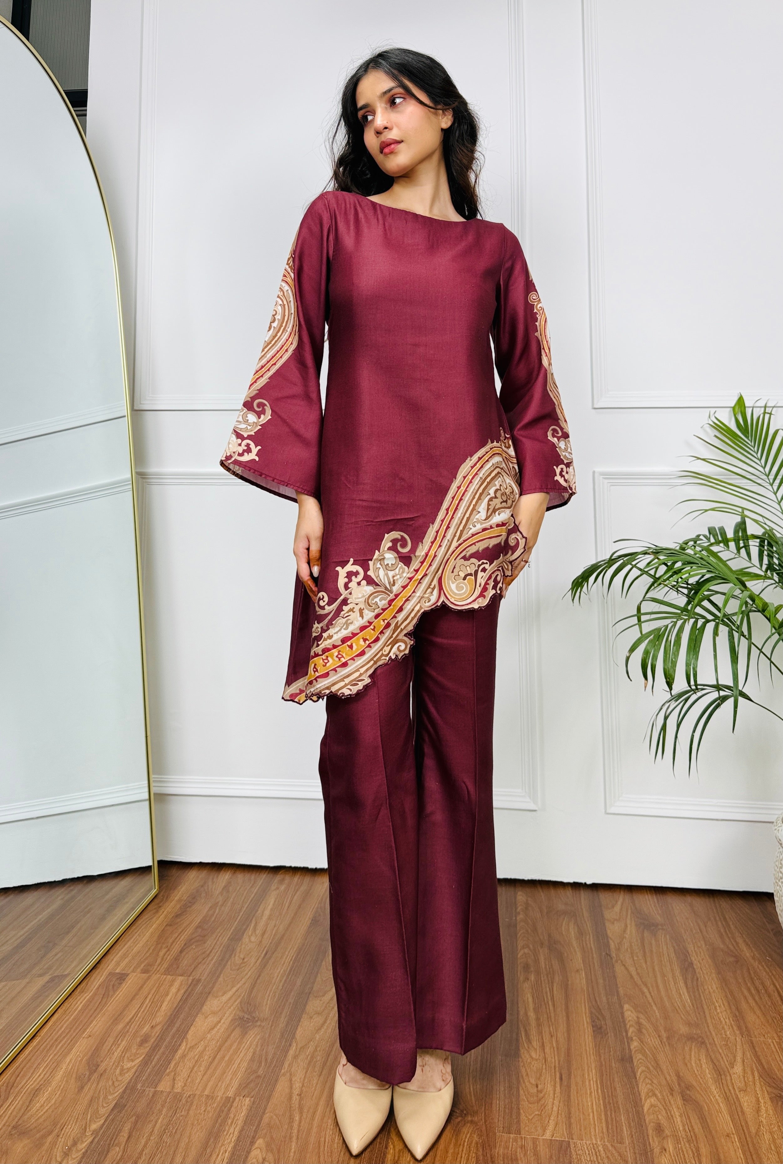 Paisley Rouge Co-ord Set