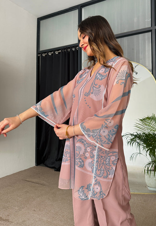 Earthern Tone  Kurta Set
