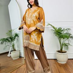 Mustard Mirage Kurta Set