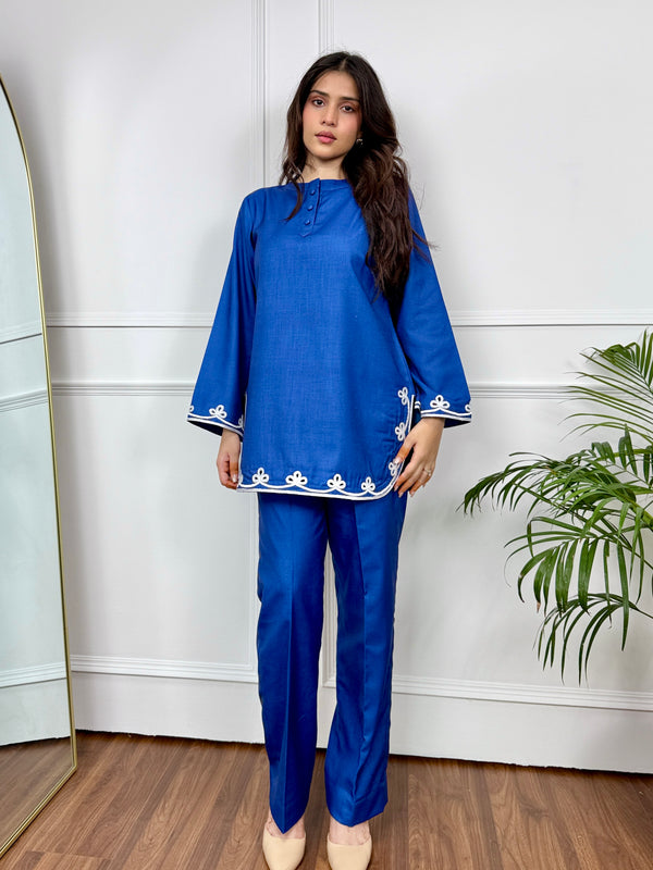 Denim Dastan Kurta Set