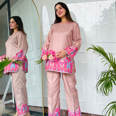 Mocha Rose Kurta Set