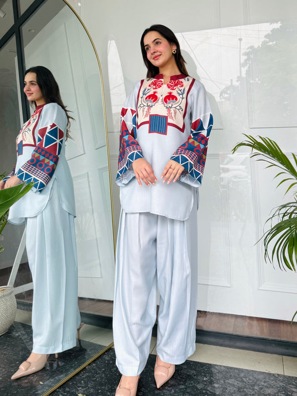 Blue Essence Kurta Set