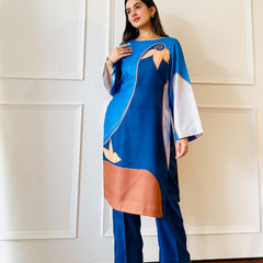 Blue Mirage Kurta Set