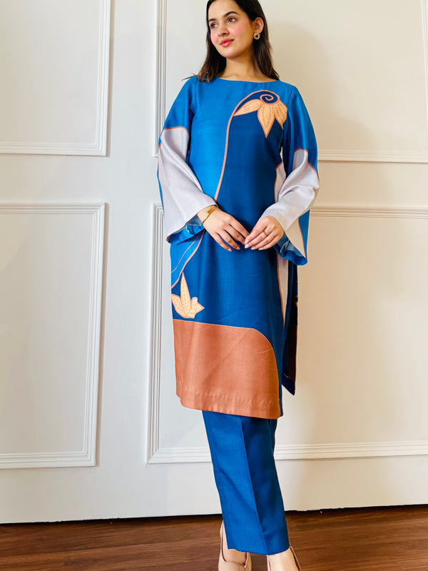 Blue Mirage Kurta Set