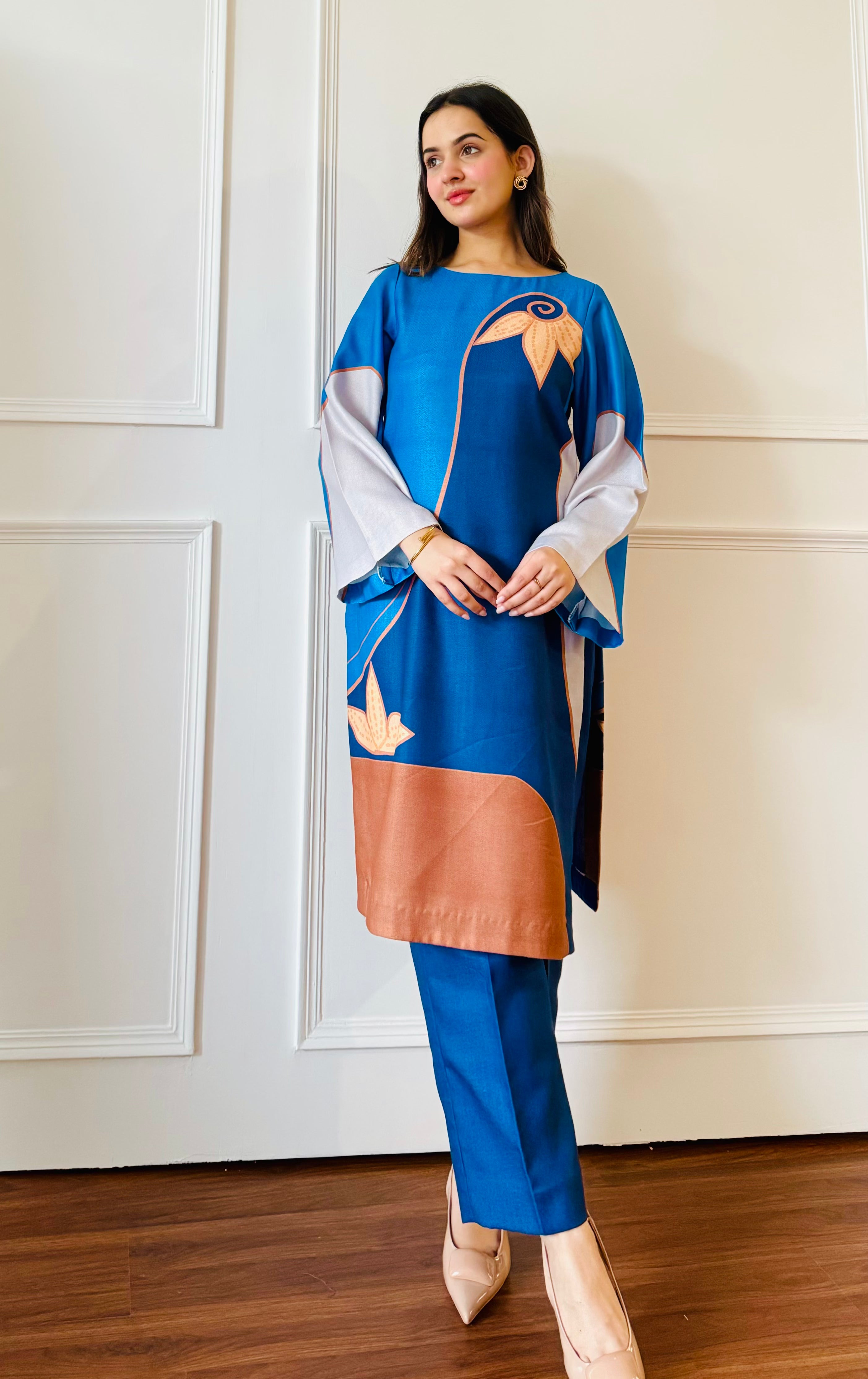 Blue Mirage Kurta Set