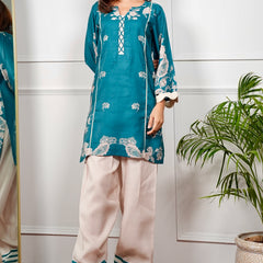 Emerald Paisley Kurta Set
