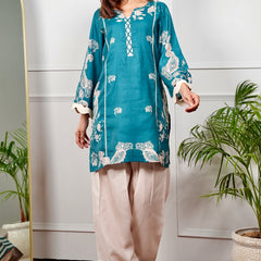 Emerald Paisley Kurta Set