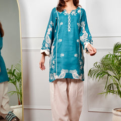 Emerald Paisley Kurta Set