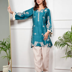 Emerald Paisley Kurta Set