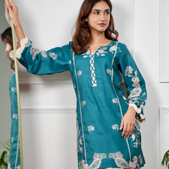 Emerald Paisley Kurta Set