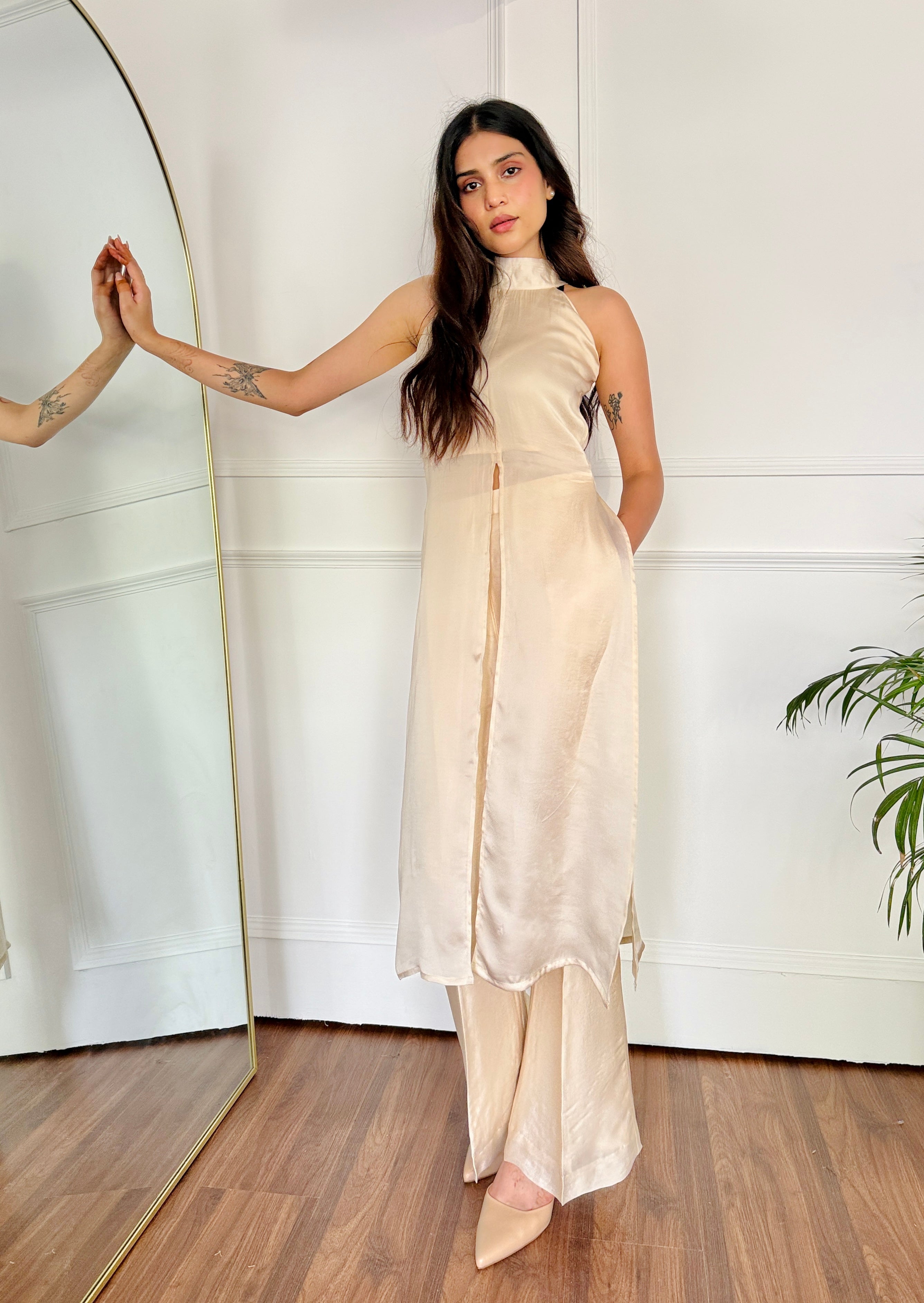 Surreal Ivory Co-ord Set