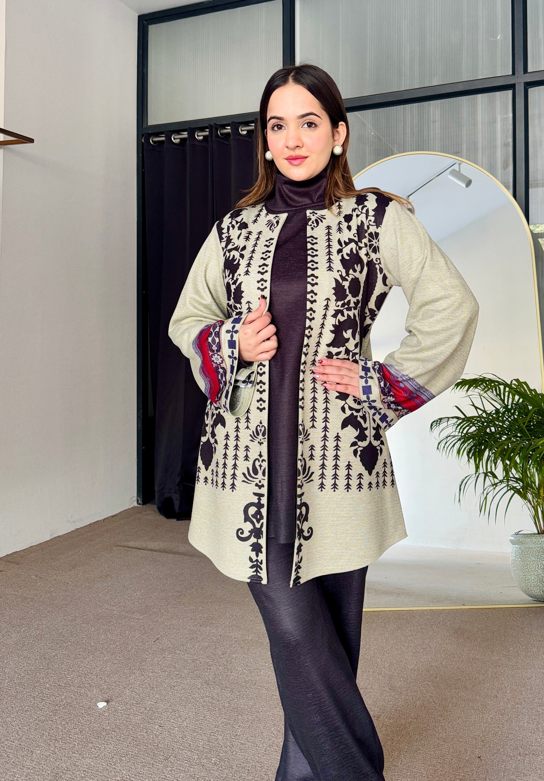 Ivory Twilight Winter 3 Piece Co Ord Set