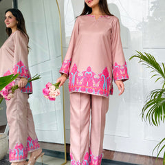 Mocha Rose Kurta Set