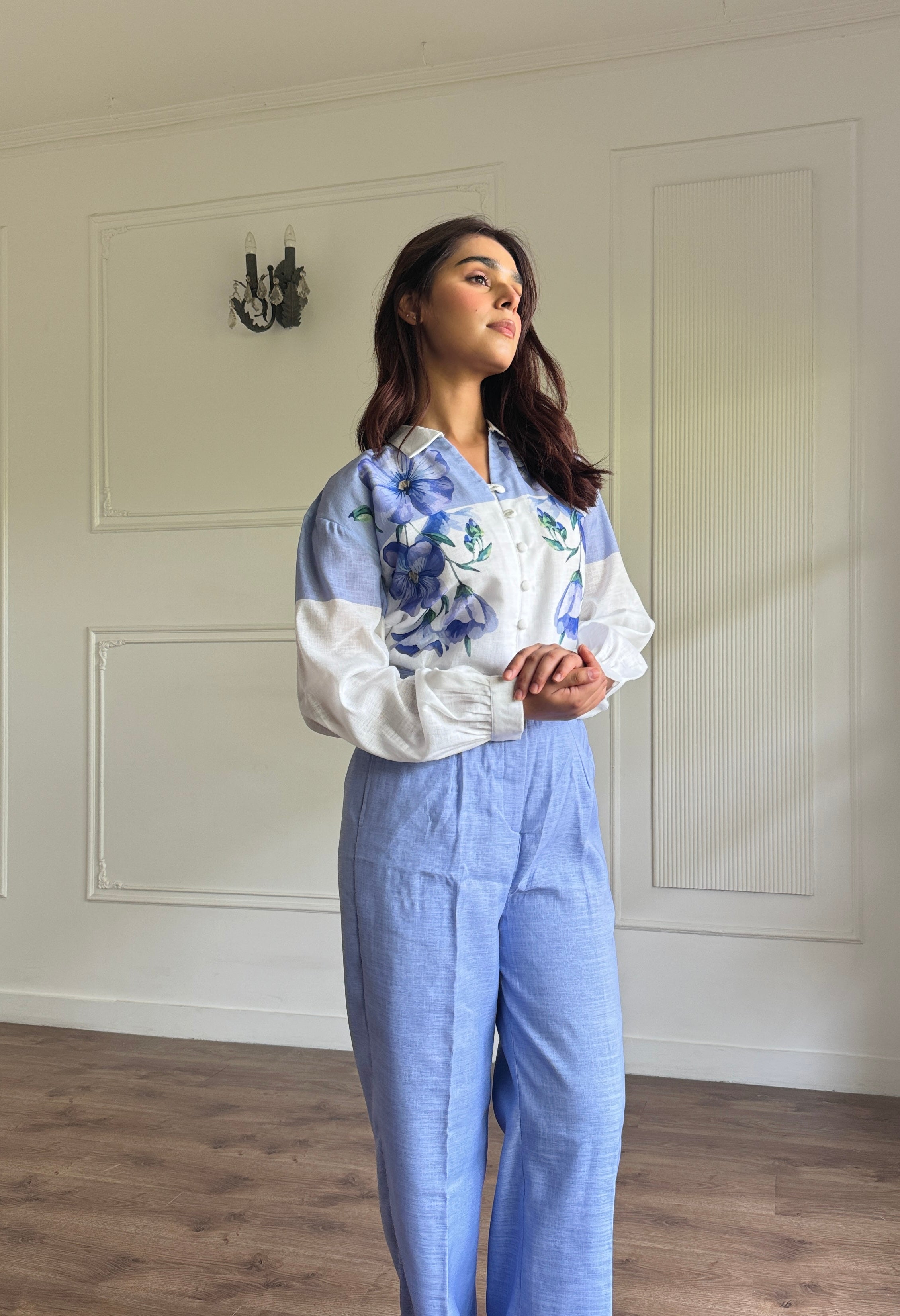 Lyla Bluish Summer Coord