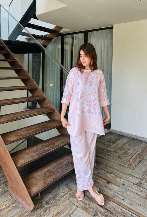 Comfortable Pink Coord