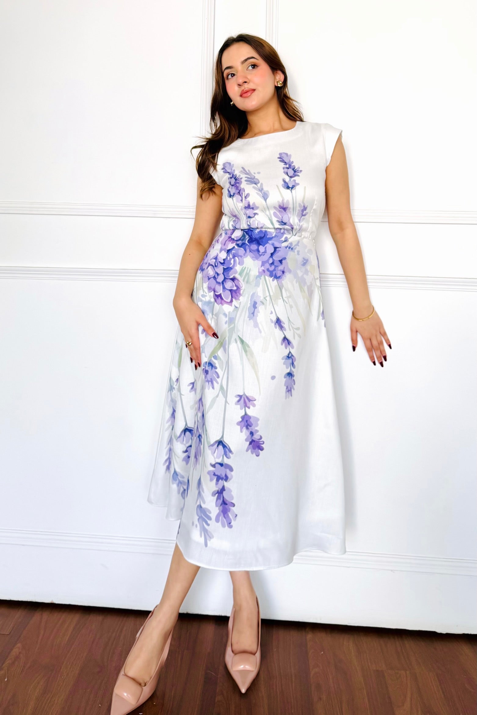 Summer Blossom Skirt Set