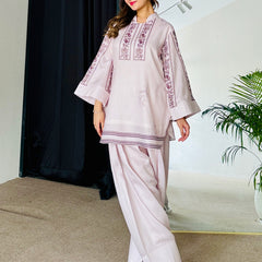 Dusky Petal Kurta Set