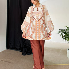 Cinammon Bliss Winter Kurta Set