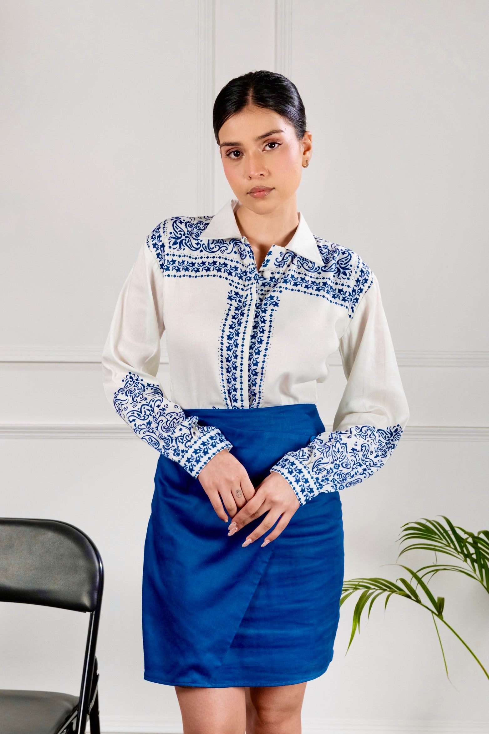 Effortless Work Skirt Set