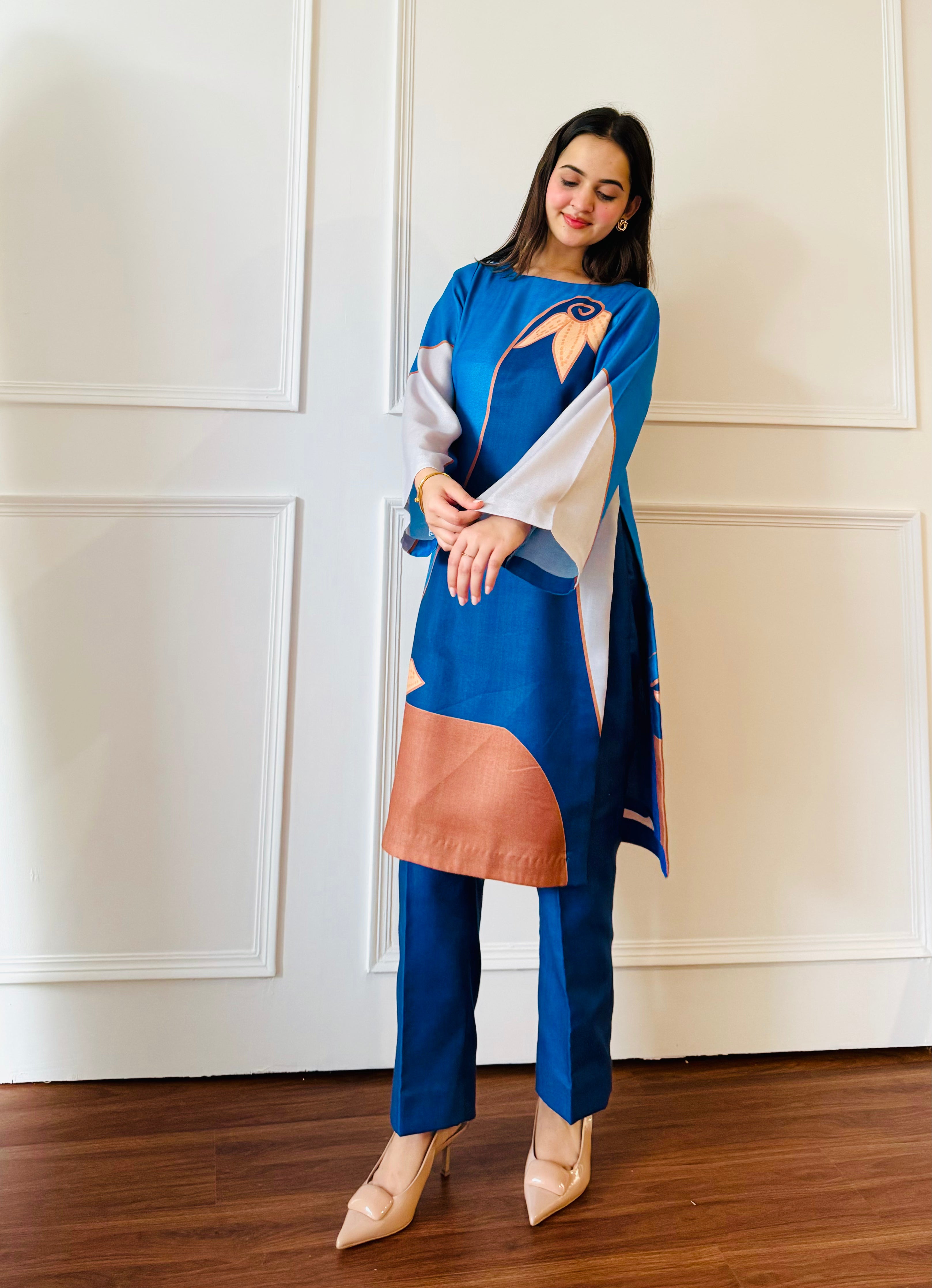 Blue Mirage Kurta Set