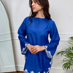 Denim Dastan Kurta Set