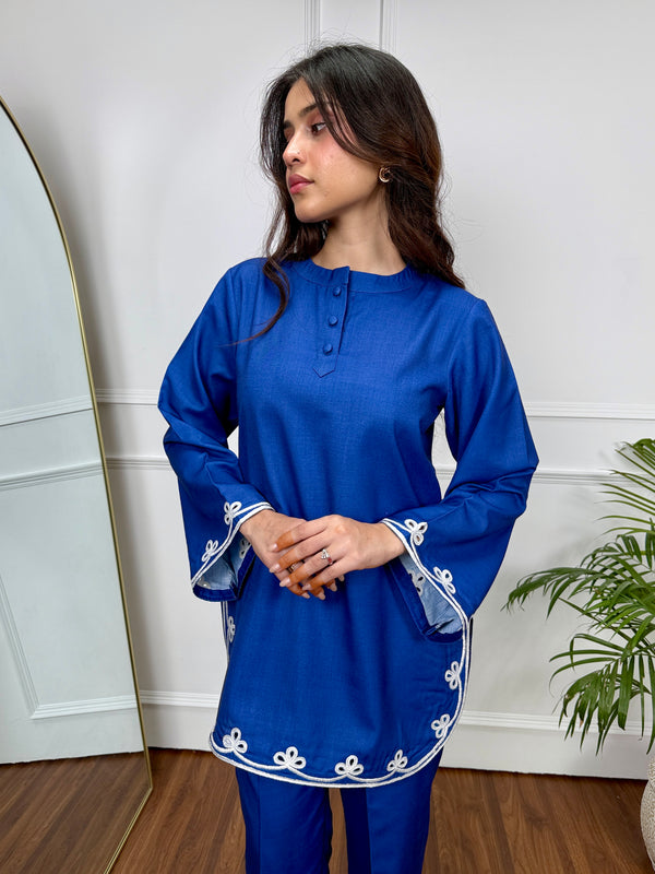 Denim Dastan Kurta Set