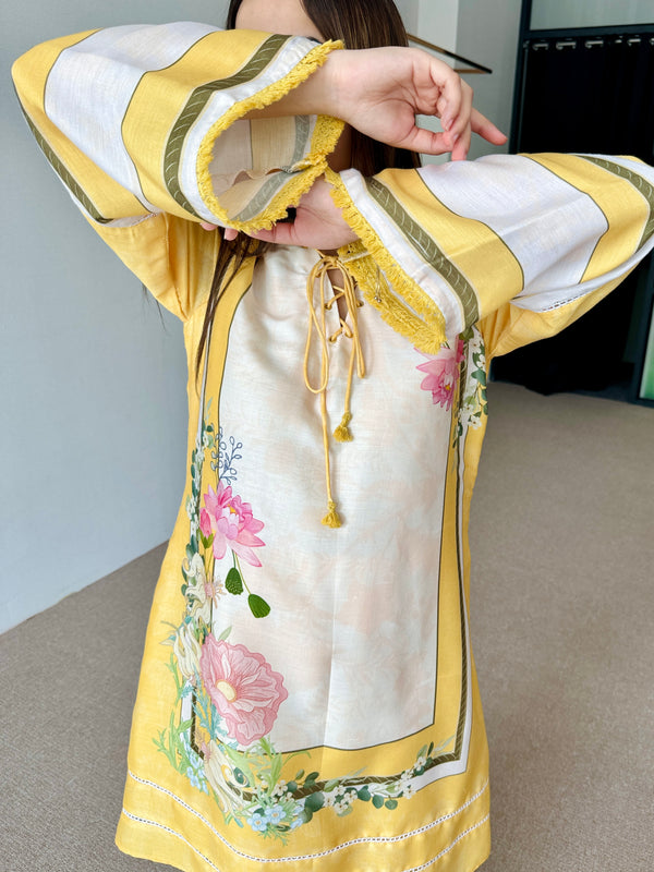 Yellow Festive Kurta Set