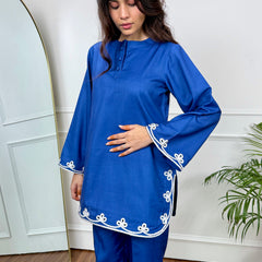Denim Dastan Kurta Set