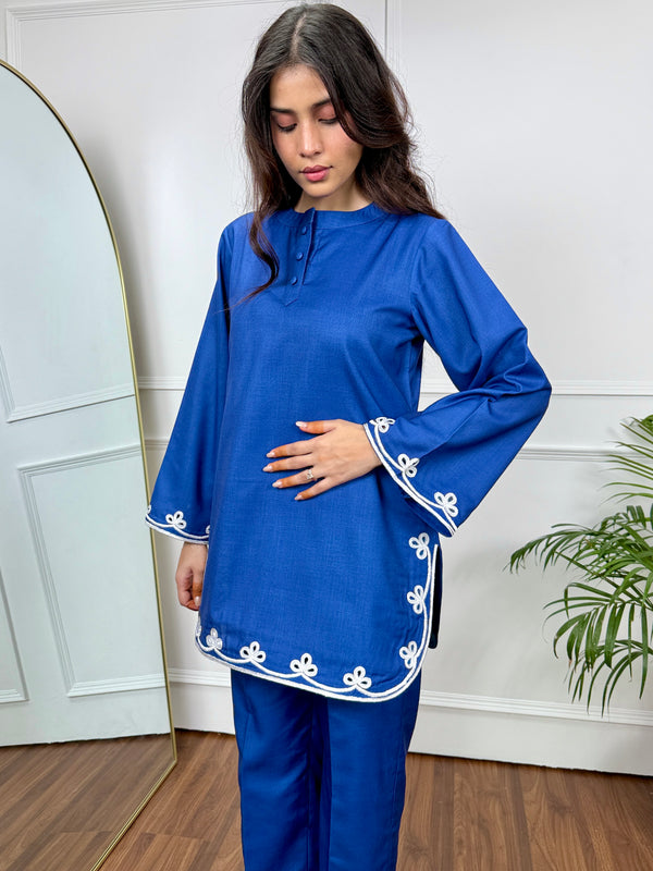 Denim Dastan Kurta Set