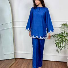 Denim Dastan Kurta Set