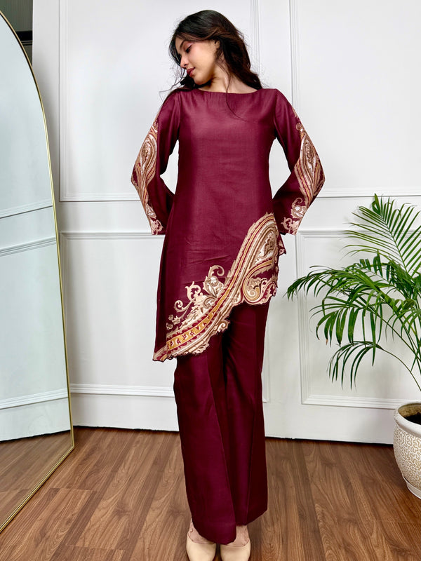 Paisley Rouge Co-ord Set
