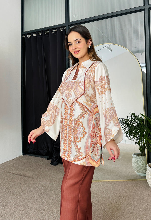 Cinammon Bliss Winter Kurta Set