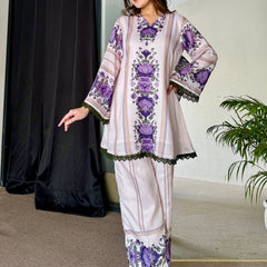 Khayal Beige Kurta Set