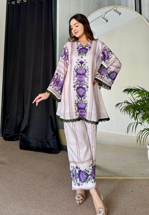 Khayal Beige Kurta Set