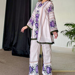 Khayal Beige Kurta Set