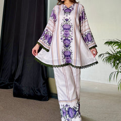 Khayal Beige Kurta Set