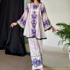 Khayal Beige Kurta Set