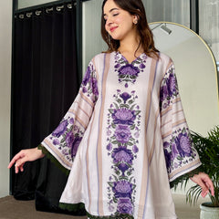Khayal Beige Kurta Set