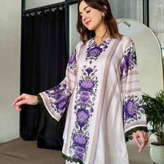 Khayal Beige Kurta Set