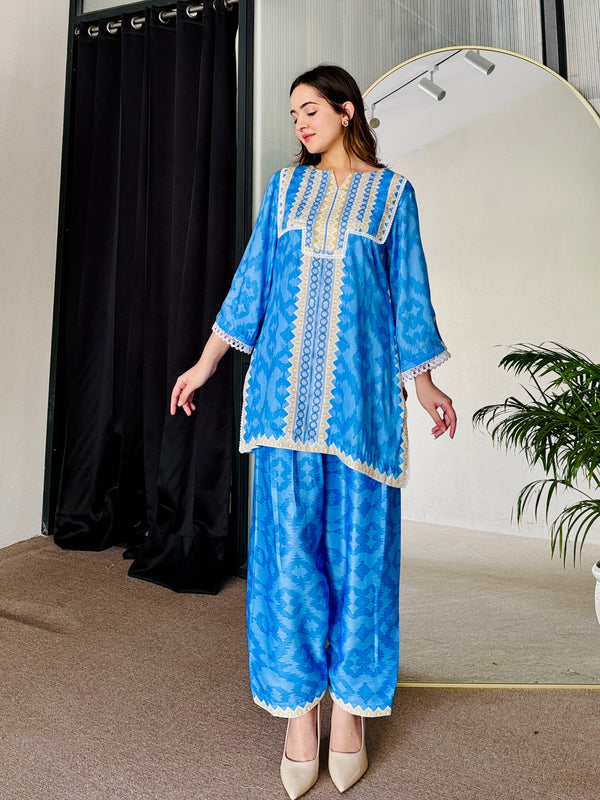 Indigo Skies Kurta Set