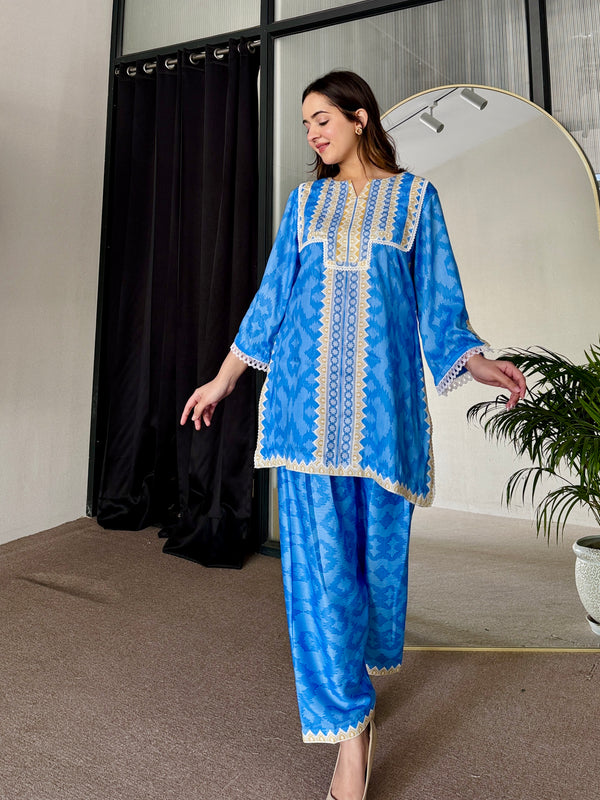 Indigo Skies Kurta Set