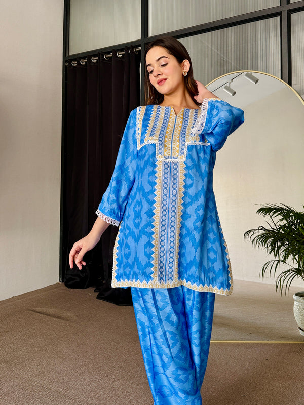Indigo Skies Kurta Set