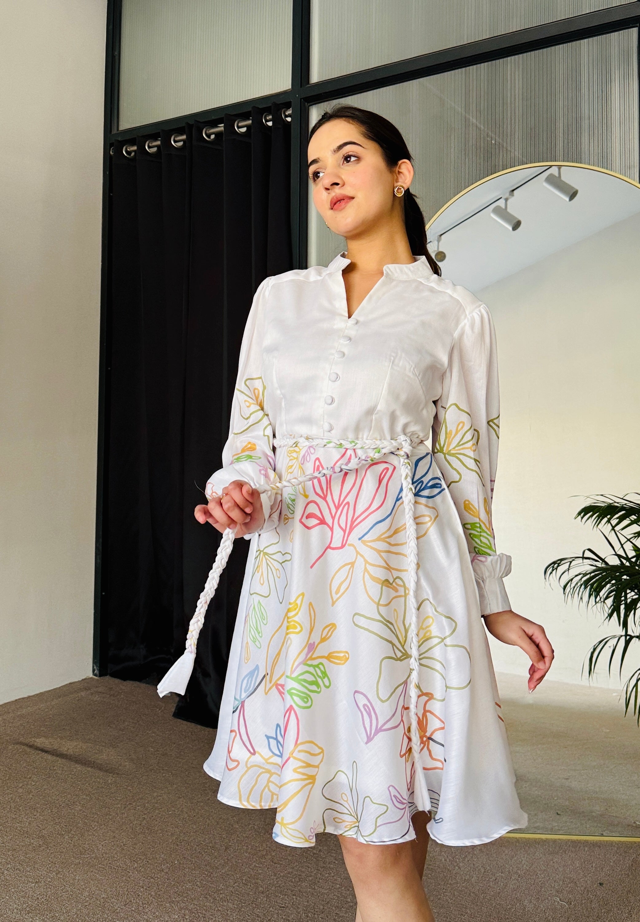 Rainbow Bliss Midi Dress