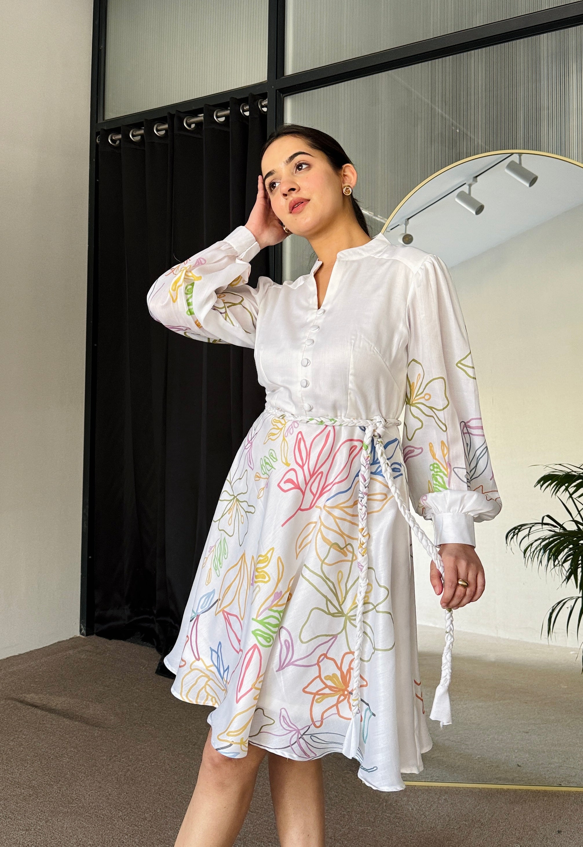 Rainbow Bliss Midi Dress
