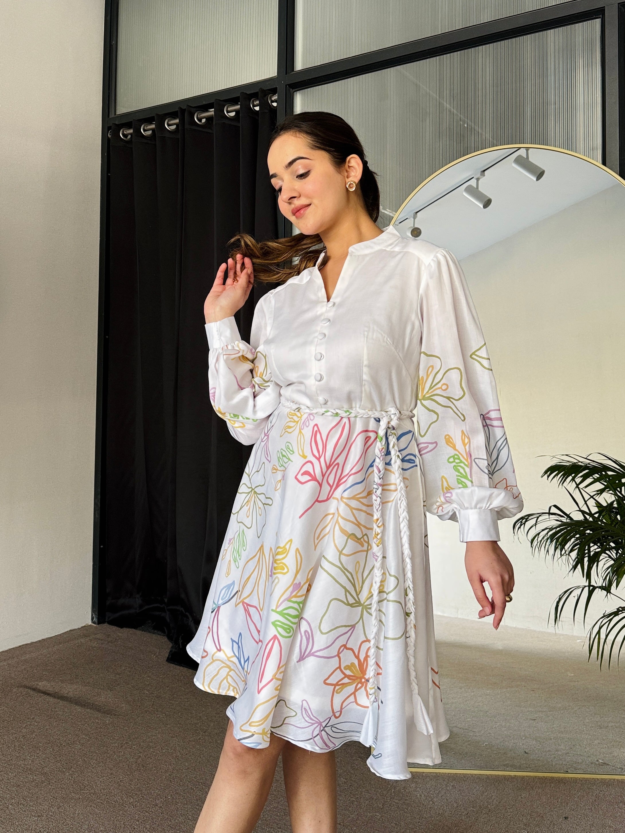 Rainbow Bliss Midi Dress