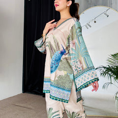 Island Flora Kurta Set