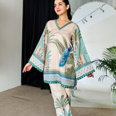 Island Flora Kurta Set