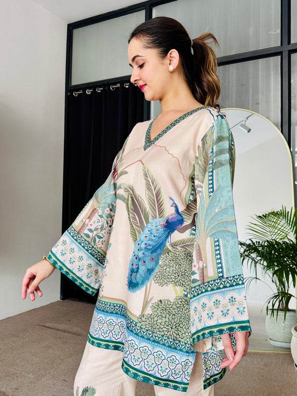 Island Flora Kurta Set