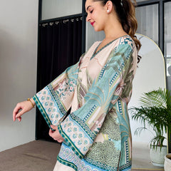 Island Flora Kurta Set